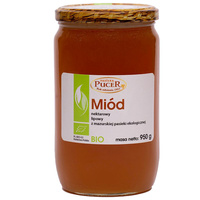 MIÓD LIPOWY BIO 950 g - PASIEKA PUCER