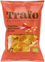 CHIPSY Z CIECIERZYCY PAPRYKOWO - CZOSNKOWE BIO 75 g - TRAFO