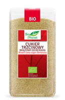 CUKIER TRZCINOWY DEMERARA BIO 500 g - BIO PLANET