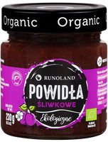 POWIDŁA ŚLIWKOWE BIO 230 g - RUNOLAND