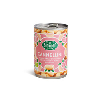 FASOLA BIAŁA DROBNA W ZALEWIE BIO 400 g (240 g) - LA BIO IDEA