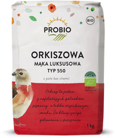 MĄKA ORKISZOWA LUKSUSOWA TYP 550 BIO 1 kg - PROBIO