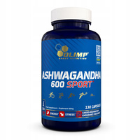 OLIMP ASHWAGANDHA 600 SPORT 130capS GINSENG INDIAN STRESS MEMORY
