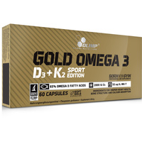 Supplement Olimp Gold Omega 3 D3+K2 Sport Edition 60 caps.