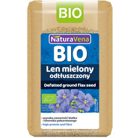 LEN MIELONY ODTŁUSZCZONY BIO 200 g - NATURAVENA