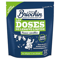 KAPSUŁKI DO PRANIA BEZZAPACHOWE DLA SKÓRY WRAŻLIWEJ (22 szt.) - BRIOCHIN