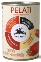 POMIDORY PELATI BEZ SKÓRY BIO 400 g (240 g) - ALCE NERO