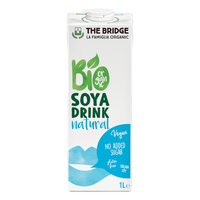 NAPÓJ SOJOWY BEZ DODATKU CUKRÓW BEZGLUTENOWY BIO 1 L - THE BRIDGE