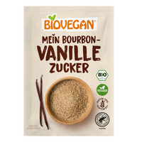 CUKIER Z WANILIĄ BOURBON BEZGLUTENOWY BIO (4 x 8 g) 32 g - BIOVEGAN