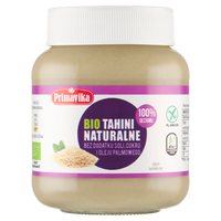 TAHINI (PASTA SEZAMOWA) BEZGLUTENOWE BIO 350 g - PRIMAVIKA