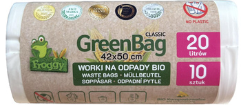 WORKI NA ODPADY BIO I ZMIESZANE (KOMPOSTOWALNE I BIODEGRADOWALNE)2 L 10szt