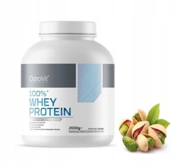 Whey Protein concentrate - WPC OstroVit powder 2000 g pistachio flavour
