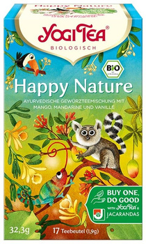 HERBATKA NA POMOC LASOM DESZCZOWYM BIO (17 x 1,9 g) 32,3 g - YOGI TEA