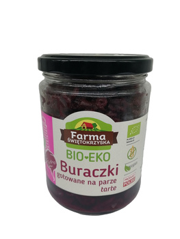 BURACZKI GOTOWANE NA PARZE TARTE BEZGLUTENOWE BIO 420g FARMA ŚWIĘTOKRZYSKA