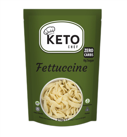 MAKARON (KONJAC)BEZGLUTENOWY BIO 270g(200g) KETO CHEF (BETTER THAN FOODS)