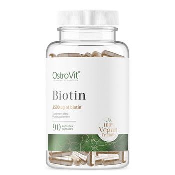 OstroVit Biotin vege - Dietary supplement 90 capsules