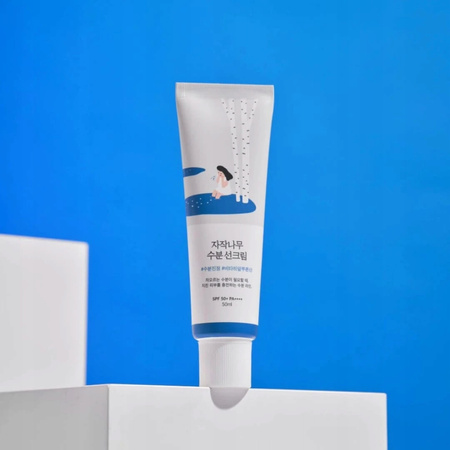 UV protection cream for face Round Lab Birch 50 SPF for day 50 ml