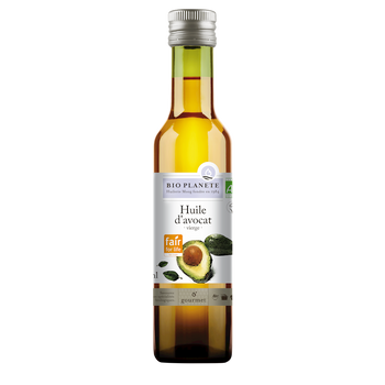 OLEJ Z MIĄŻSZU AWOKADO TŁOCZONY NA ZIMNO FAIR FOR LIFE BIO 250 ml -