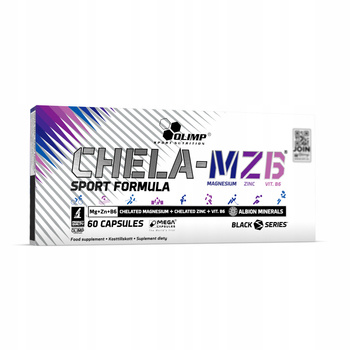 Olimp Chela-MZB Sport Formula vitamins magnesium and zinc 60 caps.