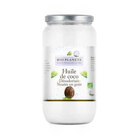 OLEJ KOKOSOWY BEZWONNY BIO 950 ml - BIO PLANETE