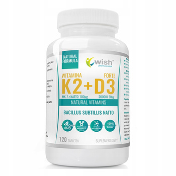 Diet supplement Wish Pharmaceutical wit-k2-d3-120t pills 150 g 120 pcs