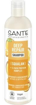SZAMPON REGENERUJĄCY DO WŁOSÓW SUCHYCH I ZNISZCZONYCH SKWALAN I POTRÓJNY KOMPLEKS PROTEINOWY ECO 250 ml - SANTE
