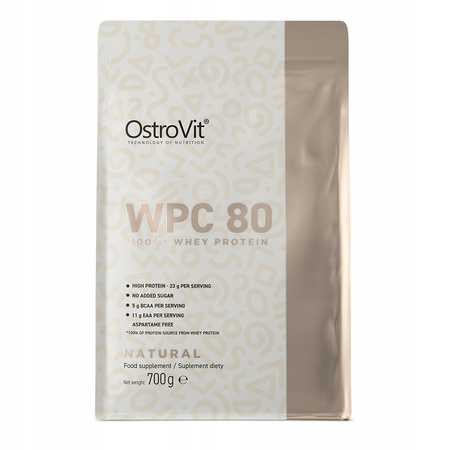 Protein supplement concentrate - WPC OstroVit powder 700 g natural flavor
