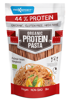 MAKARON PROTEINOWY (Z SOI I FASOLI CZERWONEJ ADZUKI) SPAGHETTI BIO 20 g