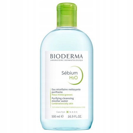 Bioderma Sebium H2O Micellar Liquid for Oily and Combination Skin 500ml