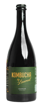 KOMBUCHA FERMENTOWANA NA BUKU O SMAKU WINOGRON BIO 750 ml - KOMBUCHA