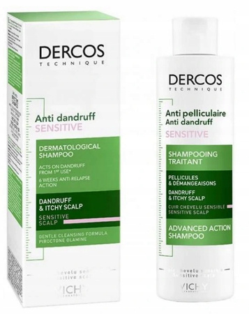 Vichy Dercos 200 ml anti-dandruff shampoo for oily hair