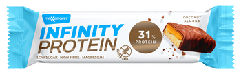 BATON PROTEINOWY Z KARMELEM, KOKOSEM I MIGDAŁAMI BEZGLUTENOWY 55g