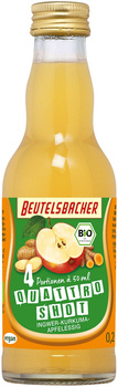 SHOT NA ODPORNOŚĆ JABŁKO-IMBIR-KURKUMA-ACEROLA BIO 200 ml - BEUTELSBACHER