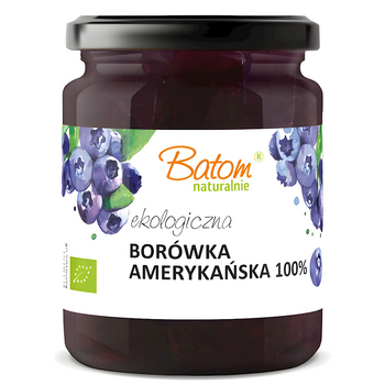 BORÓWKA AMERYKAŃSKA 100 % BIO 240 g - BATOM