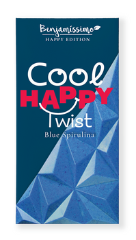 TABLICZKA KAKAOWA NIEBIESKA SPIRULINA - SÓL MORSKA BEZGLUTENOWA BIO 60g