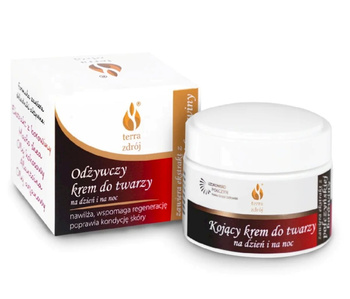 KREM DO TWARZY NA DZIEŃ I NA NOC ODŻYWCZY 50 g - TERRA ZDRÓJ