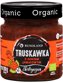 SŁODKA PRZEKĄSKA TRUSKAWKA  BIO 200 g - RUNOLAND