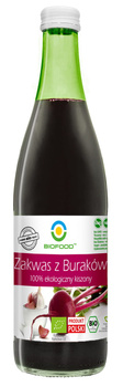 ZAKWAS Z BURAKÓW KISZONYCH BEZGLUTENOWY BIO 500 ml - BIOFOOD