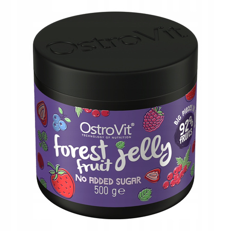 OstroVit Forest Fruits Gel 500 g Fit Jam Without Added Sugar