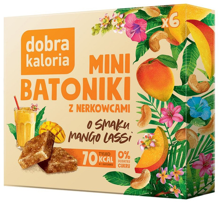 BATONIKI MINI Z NERKOWCÓW O SMAKU MANGO BEZ DODATKU CUKRÓW(6x17g)102g 