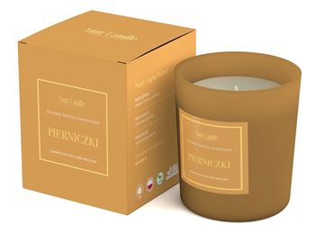 ŚWIECA SOJOWA ZAPACHOWA PREMIUM PIERNICZKI 210 ml - YOUR CANDLE
