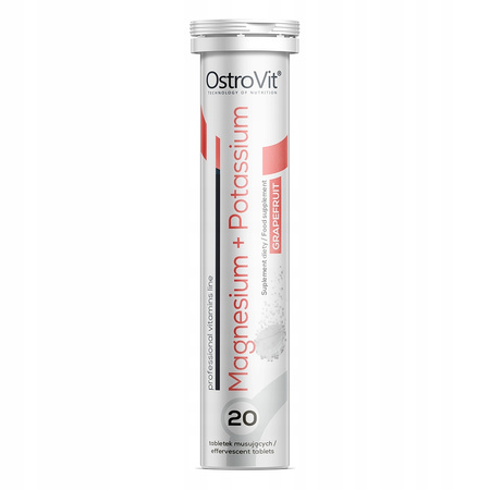 OstroVit Magnesium Potassium 20tabs VITAMIN B6 STRAINS
