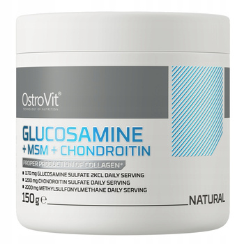 OstroVit Glucosamine MSM Chondroitin Powder 150 g
