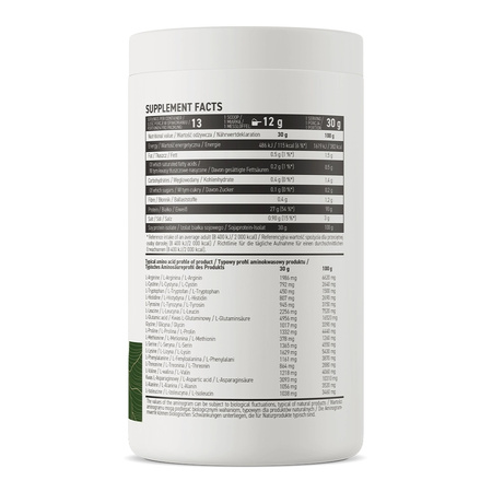 Protein supplement OstroVit vegan protein powder 390 g, natural flavor