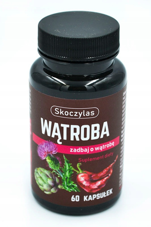 Suplement diety Skoczylas Wątroba ostropest kapsułki 60 szt.