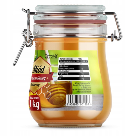 Nectar honey sunflower liquid Ostrovit 1 kg
