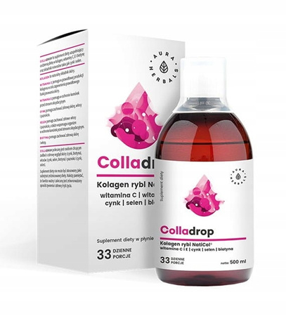 Suplement diety Aura Herbals Colladrop kolagen płyn 500 ml 1 szt.