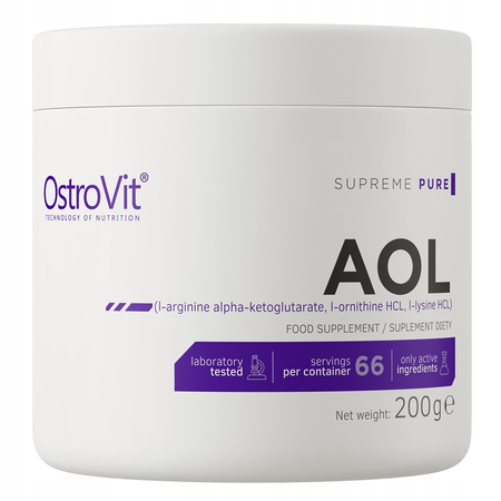 Arginine powder OstroVit Supreme Pure AOL OstroVit 200 g natural