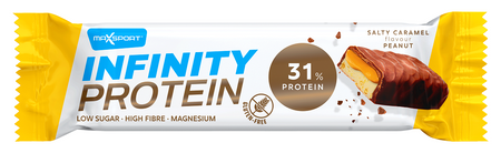 BATON PROTEINOWY Z KARMELEM I ORZESZKAMI ZIEMNYMI  BEZGLUTENOWY 55g