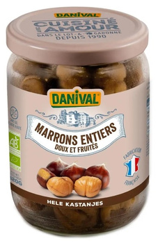 KASZTANY JADALNE CAŁE (GOTOWANE) BIO 320 g - DANIVAL